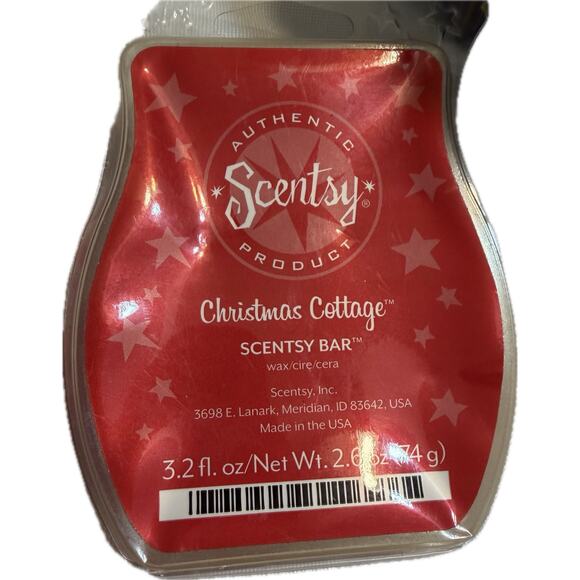 Scentsy Menorah Holiday Collection Full-Size Blue Ceramic Warmer + Wax Bar - Picture 3 of 4